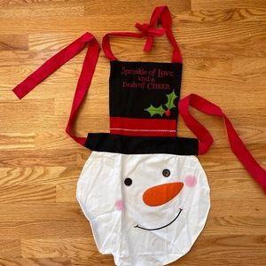 Snowman Holiday‎ Apron